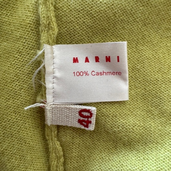 MARNI Cashmere  Sweater Vest Dropped Shoulder🌸 - Picture 5 of 7